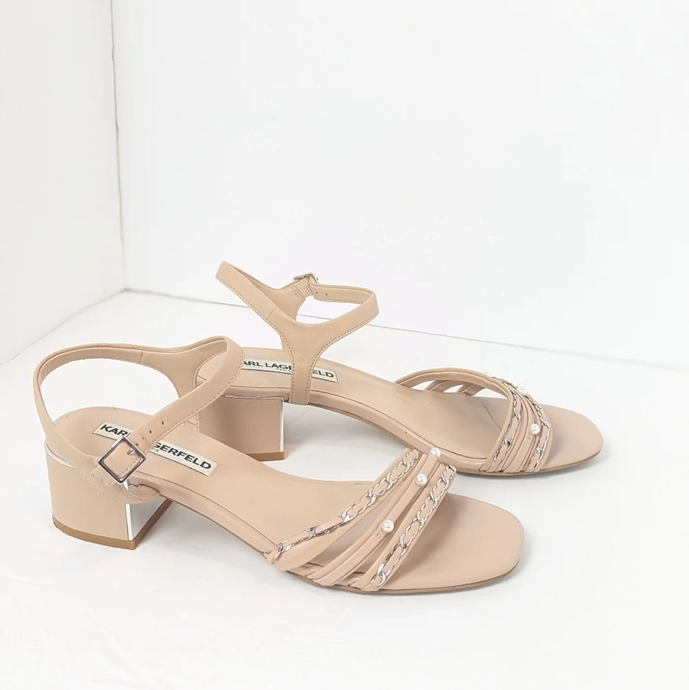 Karl Lagerfeld leather Tori sandals - Picture 16 of 16